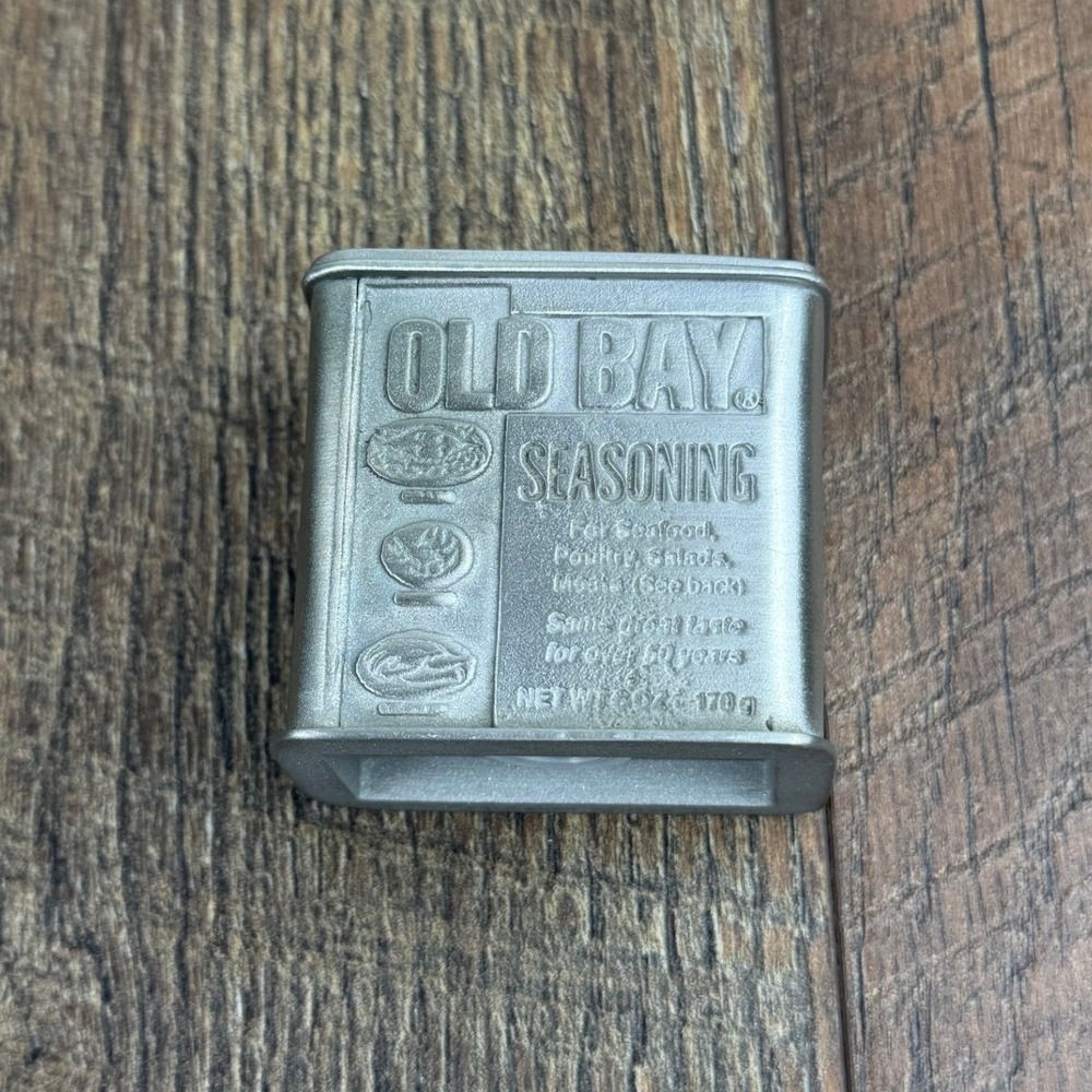 Salisbury Pewter Old Bay Seasoning Mini Spice Shaker Collectible USA